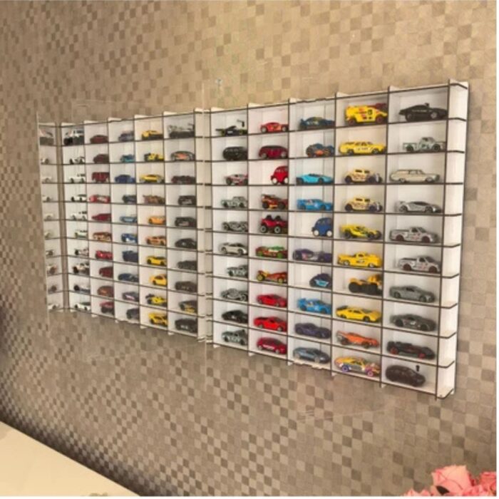 1/64 Scale Toy Hobby Collection 100 Vehicle Set Model Toy Car Rack