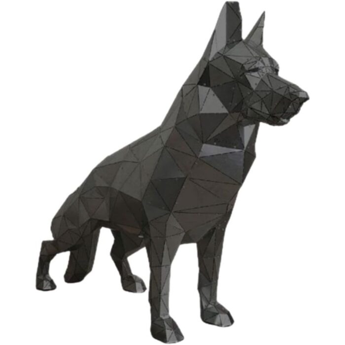 German Shepherd Police Dog Statue