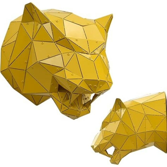 Black Bear 3D Wall Sculpture (YELLOW)